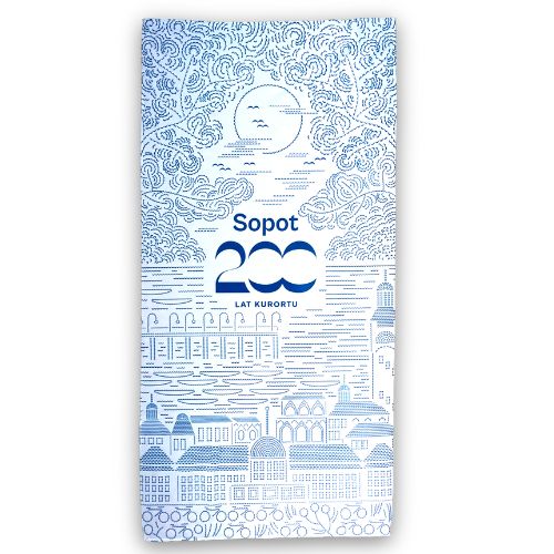 ręcznik 200 lat kurortu Sopot