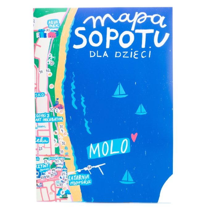 Mapa Sopotu dla dzieci - obrazek 2